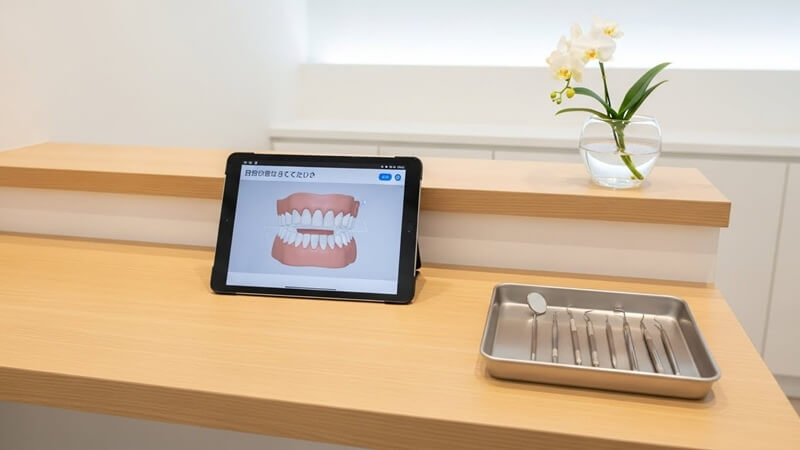 インプラントのアバットメントに使われる素材