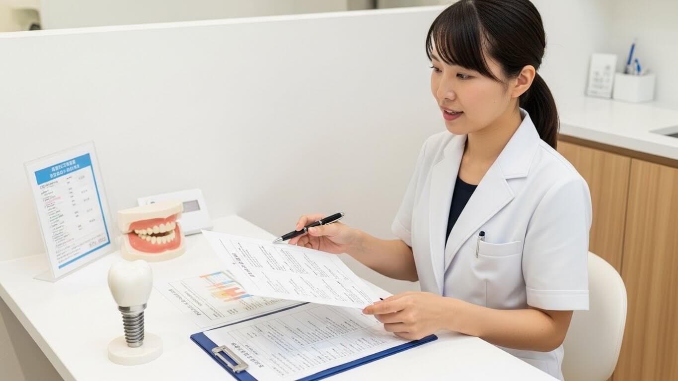 奥歯のインプラントにかかる費用