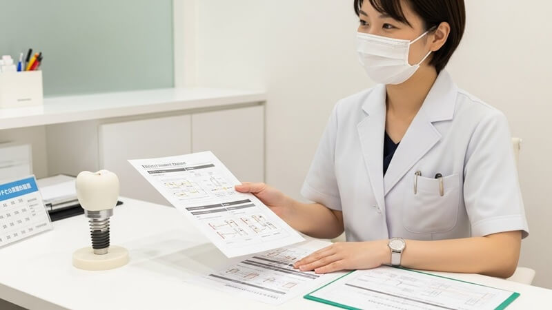 インプラントの種類を決める際のポイント