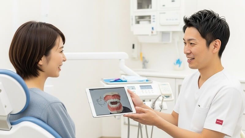 すきっ歯の治療を行う際に考えたい3つのポイント