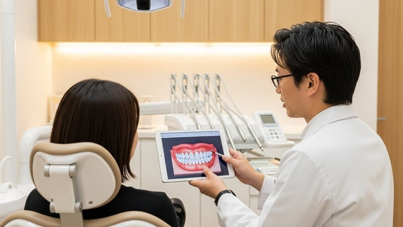 インプラントと矯正を両方行う場合の治療法